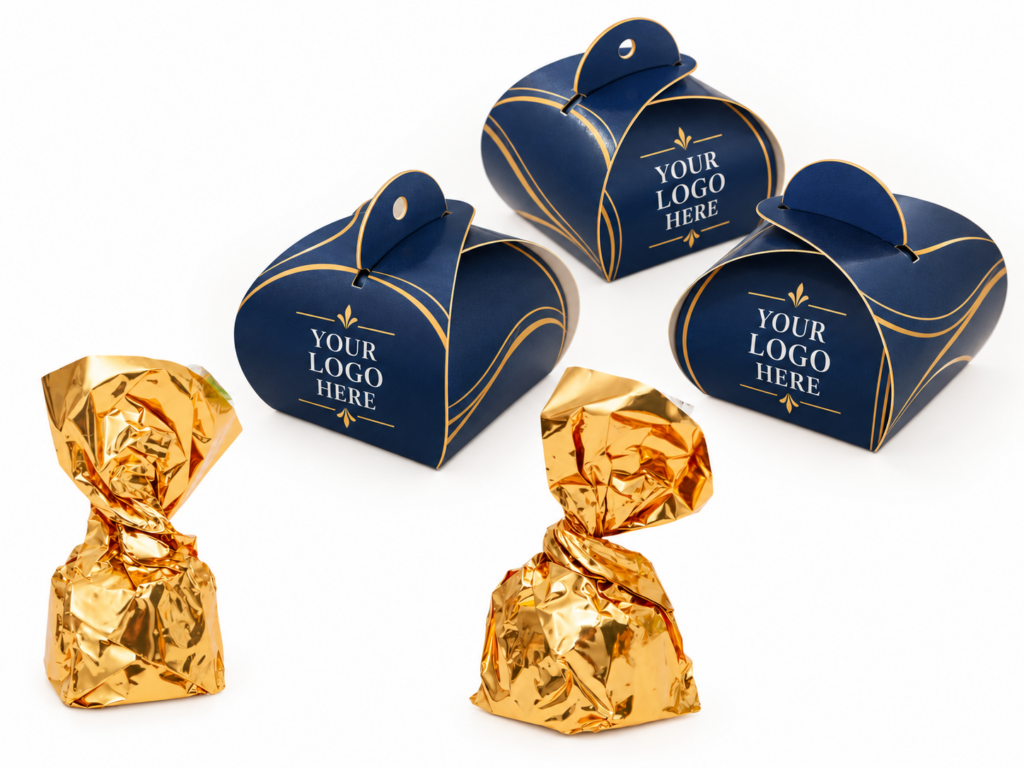 CHOCOLATES IN COFFERS