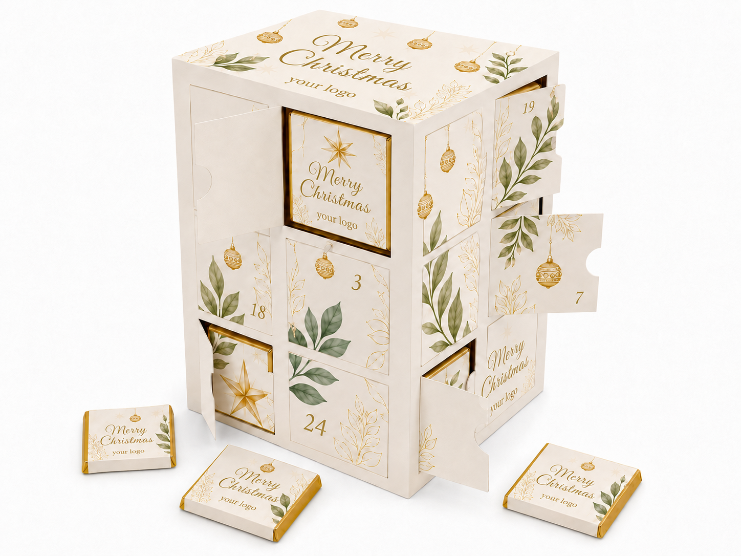 ADVENT CALENDAR WITH BELGIAN CHOCOLATES