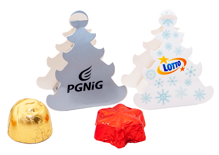 CZEKOLADKA W PUDEŁECZKU CHOINKA - obrazek 5