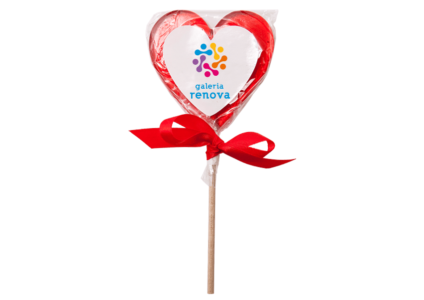 LIZAK SERCE 75X75 MM - obrazek 2