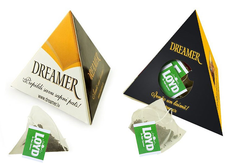 Upominek firmowy – 10 sztuk herbat z zawieszką producenta w eleganckim pudełku z okienkiem