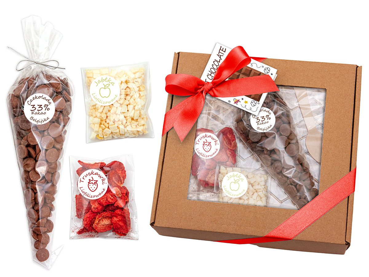 Upominek firmowy – zestaw DIY z instrukcją i personalizowanym karnetem reklamowym